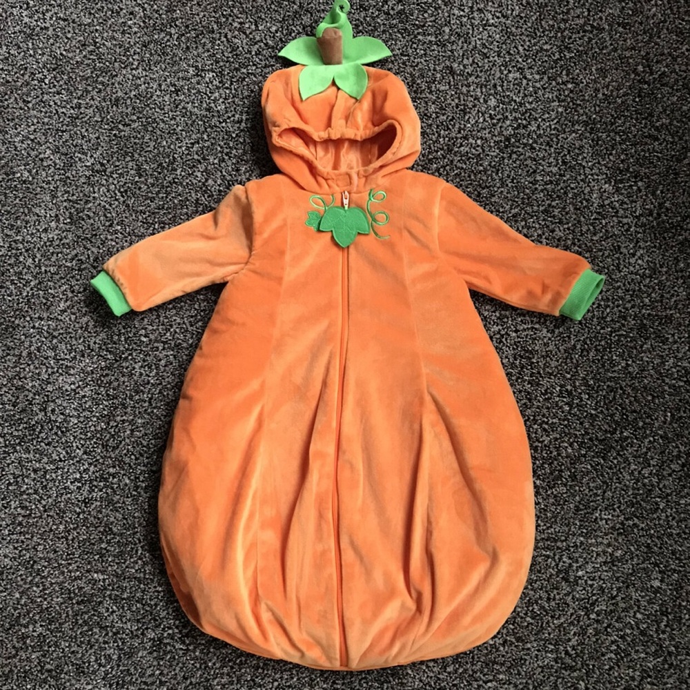 EUC Hallow's Eve Baby 0-6 Months Pumpkin Costume